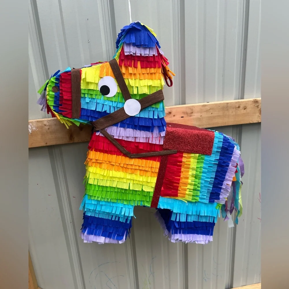 Colorful Donkey Piñata for Parties
